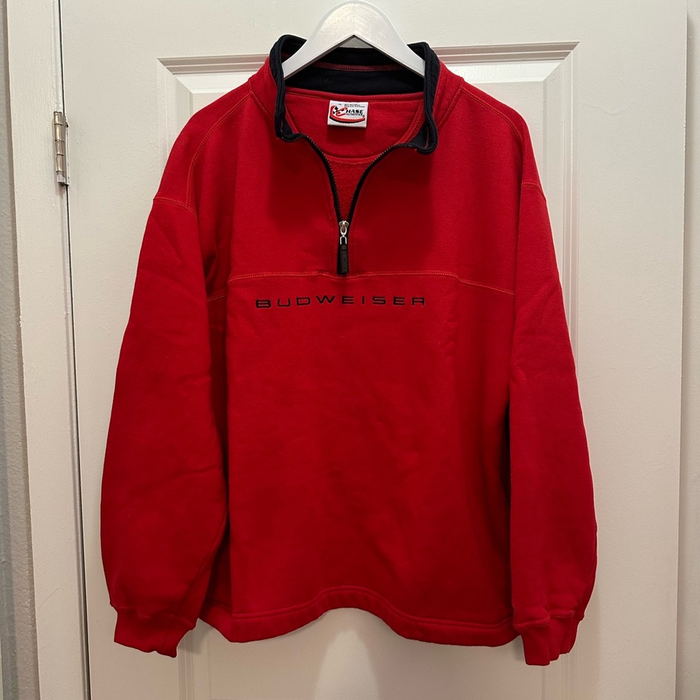 Vintage Dale Earnhardt Budweiser × Chase Authentics Sweatshirt Size XL